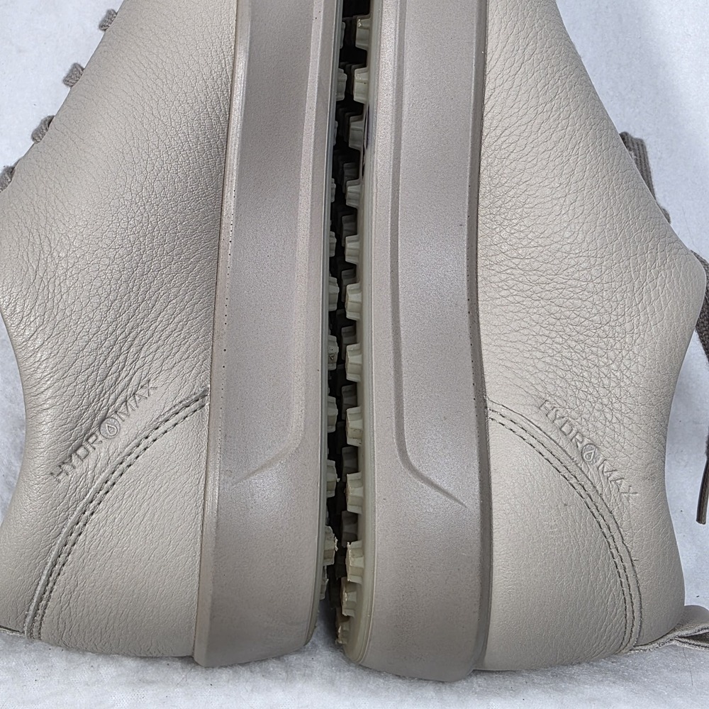 Ecco Women's Spikeless Soft Hydromax Golf Shoes Extra Wide 8 in Oyster Colorway - Picture 5 of 10